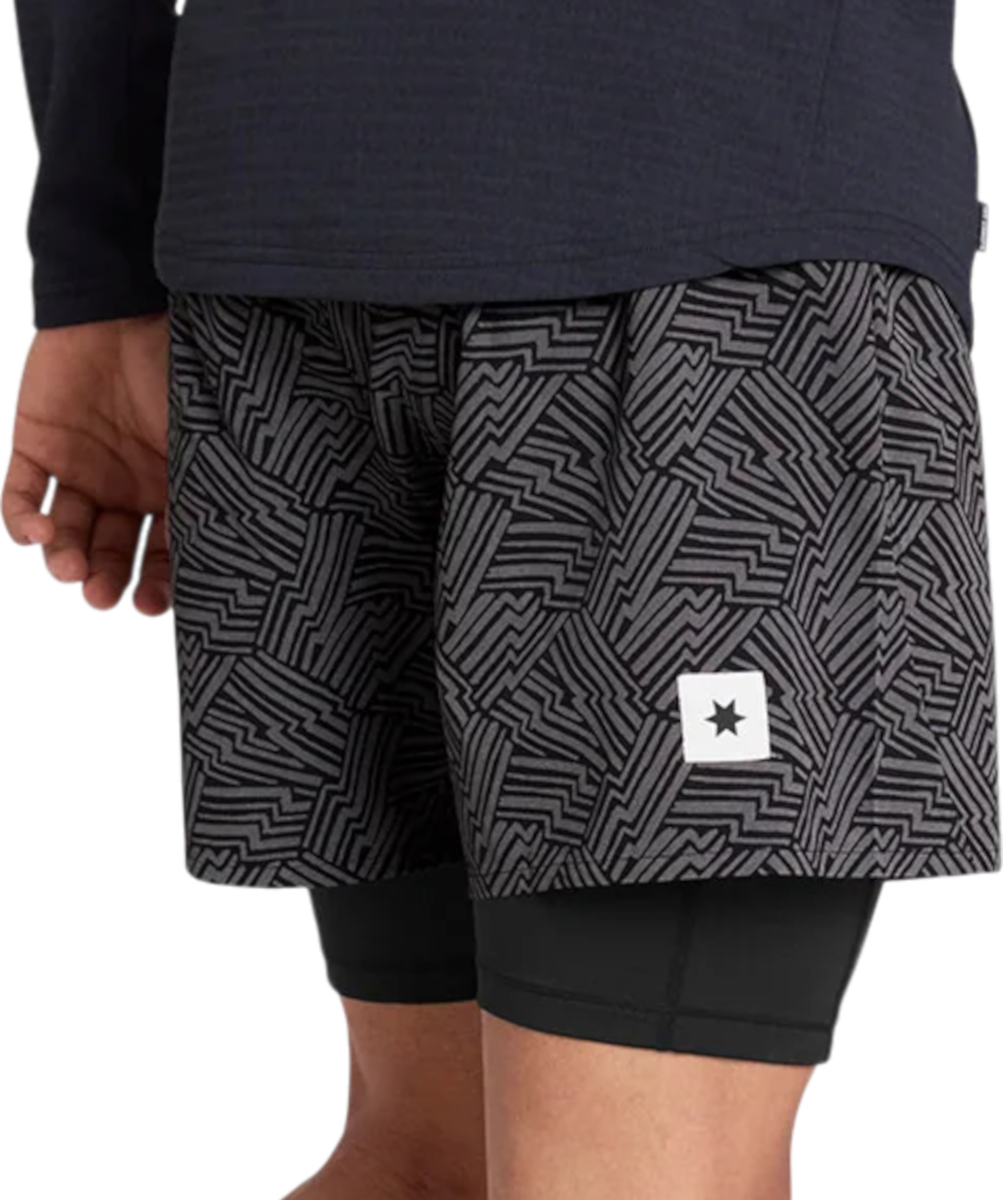 Kratke hlače Saysky Reflective Pace 2 in 1 Shorts 5'' Crna | omrsh20c1050-omrsh20c1050, 1
