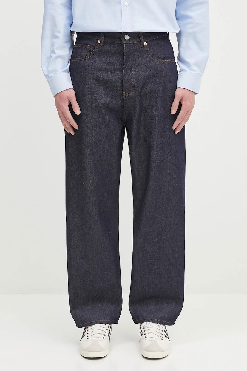 Jeans Drôle de Monsieur Drôle de Monsieur Le Jean Baggy Jeans Plava | H.BP168.CO211