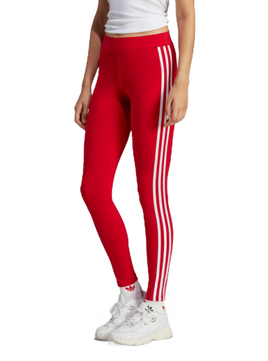 Tajice adidas Originals Adicolor Classics 3-Stripes Crvena | IB7382