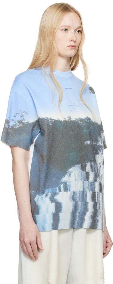 Majica kratkih rukava ADER ERROR ADER error Half S Pull-Over Graphic T-Shirt Plava | BO01SSKT0503BL, 4