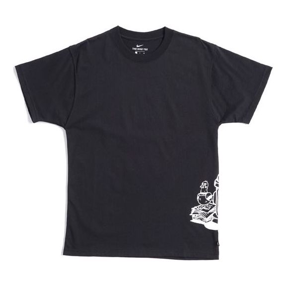 Majica kratkih rukava Nike SB SB Cartoon Print T-Shirt Crna | CU0299-010
