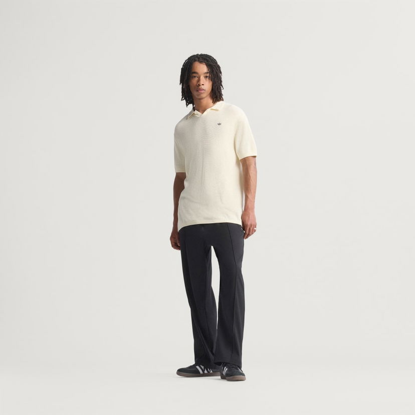 Polo majica adidas Performance Premium Knit Polo Shirt Bijela | JV7596