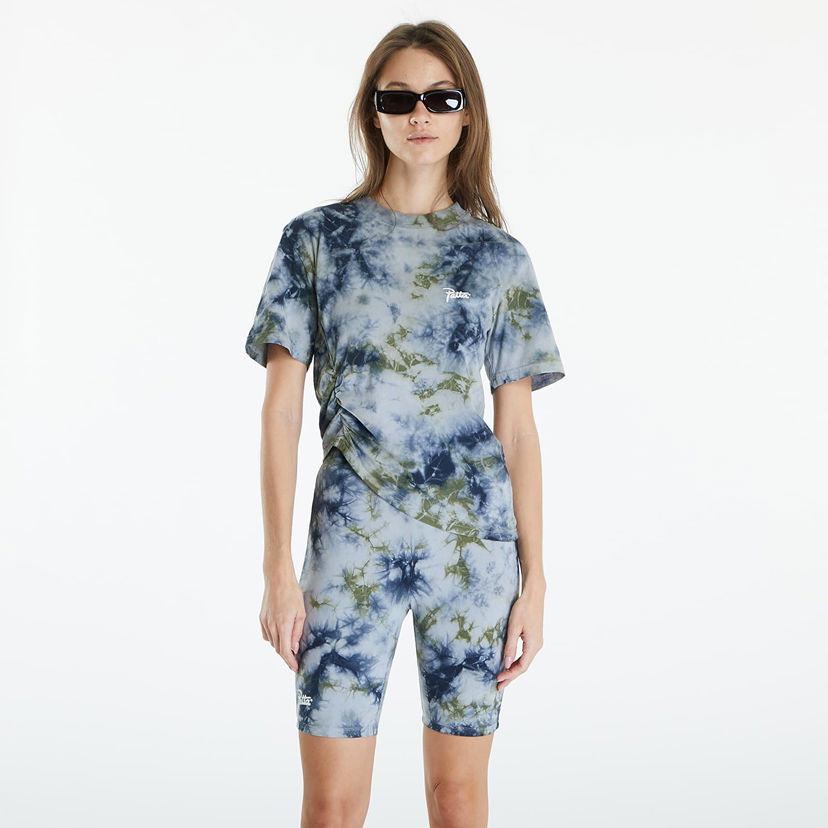 Majica kratkih rukava Patta Femme Tie Dye Cropped Ruched T-Shirt Quarry Višebojno | POC-BF24-1000-290-0003-135