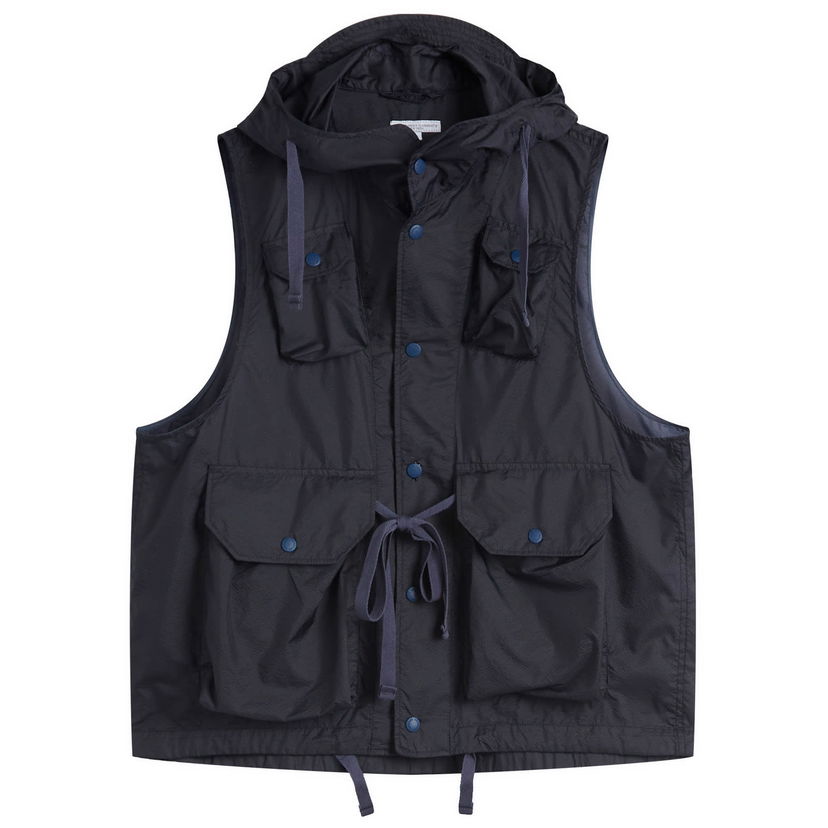Prsluk Engineered Garments Engineered Garments Field Vest, Size Large Tamnoplava | QT079-KD002