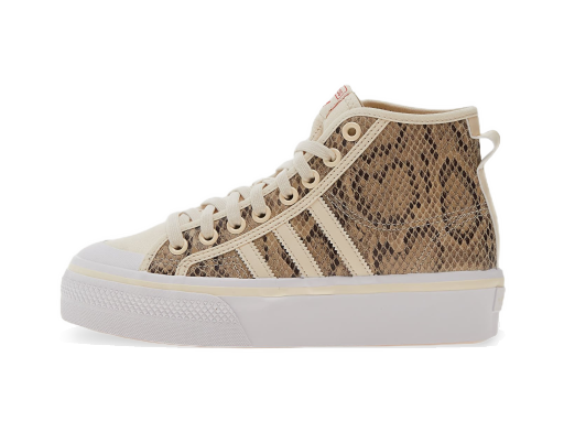 Tenisice i cipele adidas Originals Nizza Platform Mid W Smeđa | HQ1981