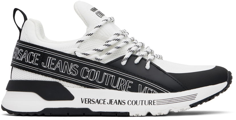 Tenisice i cipele Versace Versace Jeans Couture Dynamic Logo Bijela | E78YA3SA3_EZSC65