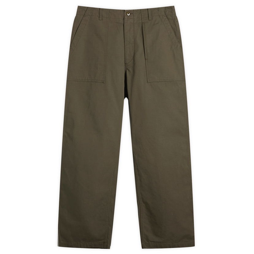 Hlače Engineered Garments Heavyweight Ripstop Fatigue Pants, Size Small Zelena | 25F1F004-BK002