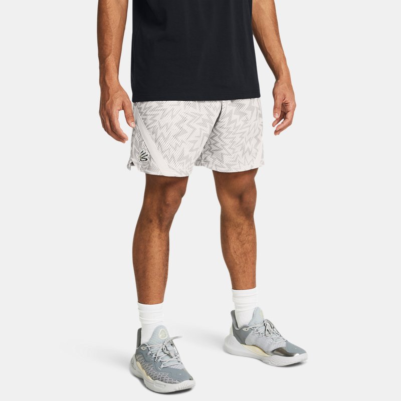 Kratke hlače Under Armour Curry Mesh-Shorts Bijela | 1383375-114