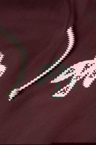 Dukserice By Parra Crow logo hooded sweatshirt Tamnocrvena | 54326, 3