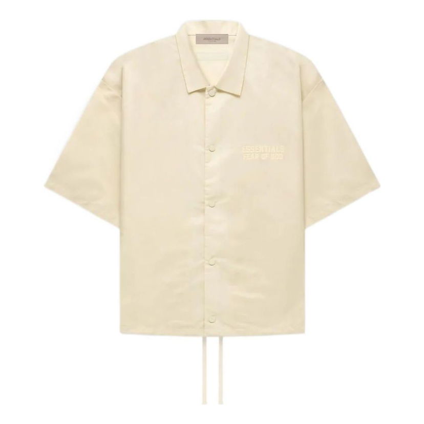 Košulja Fear of God Essentials Nylon Shirt Bež | FOG-FW22-058