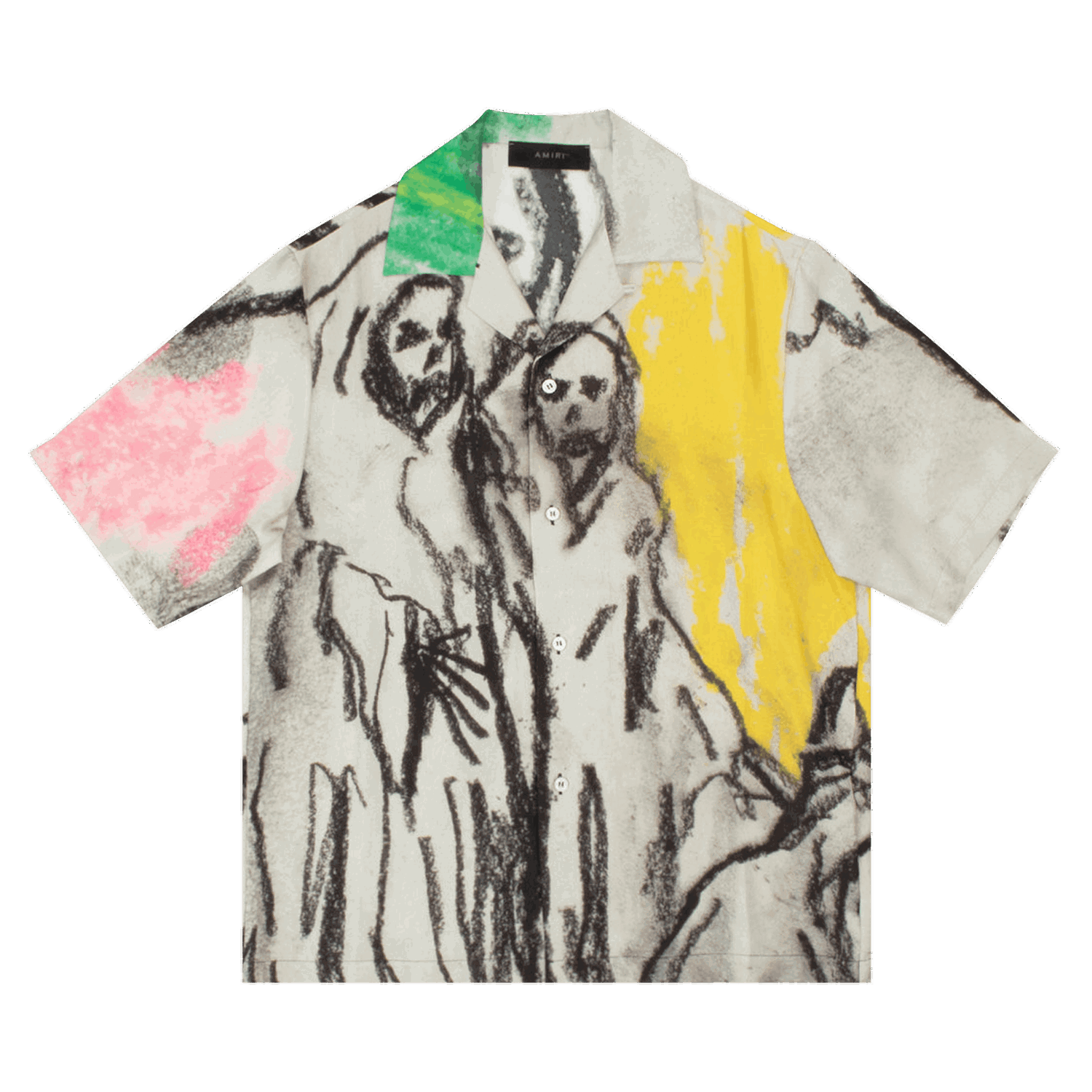 Košulja AMIRI x Wes Lang Reaper Bowling Shirt Višebojno | AW22MSS003 900 MULT, 0