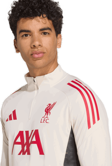 Džemper adidas Performance Liverpool FC Tiro 25 Competition Training 1/4 Zip Top Bež | JV6569, 3