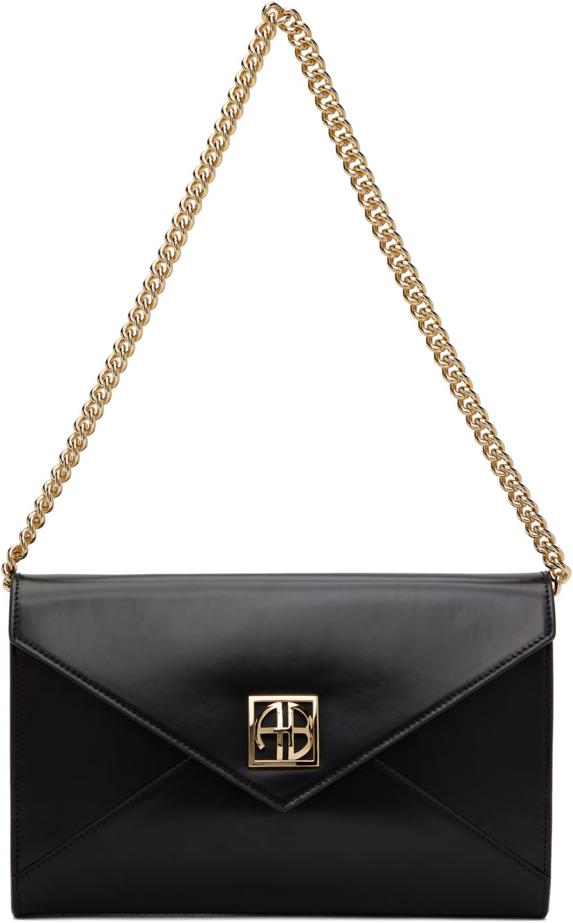 Novčanik Anine Bing Anine Bing Elly Chain Clutch Crna | A-13-10781-BLK1