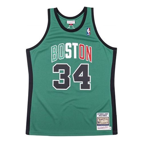 Majica bez rukava Mitchell & Ness Mitchell & Ness Boston Celtics Paul Pierce #34 Authentic Jersey Zelena | AJY4AC19097-BCEKYGN07PPI