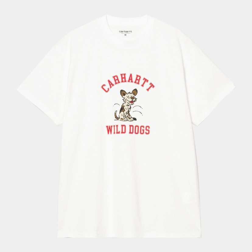 Majica kratkih rukava Carhartt WIP Carhartt WIP Wild Dog T-Shirt Bijela | I035450_9