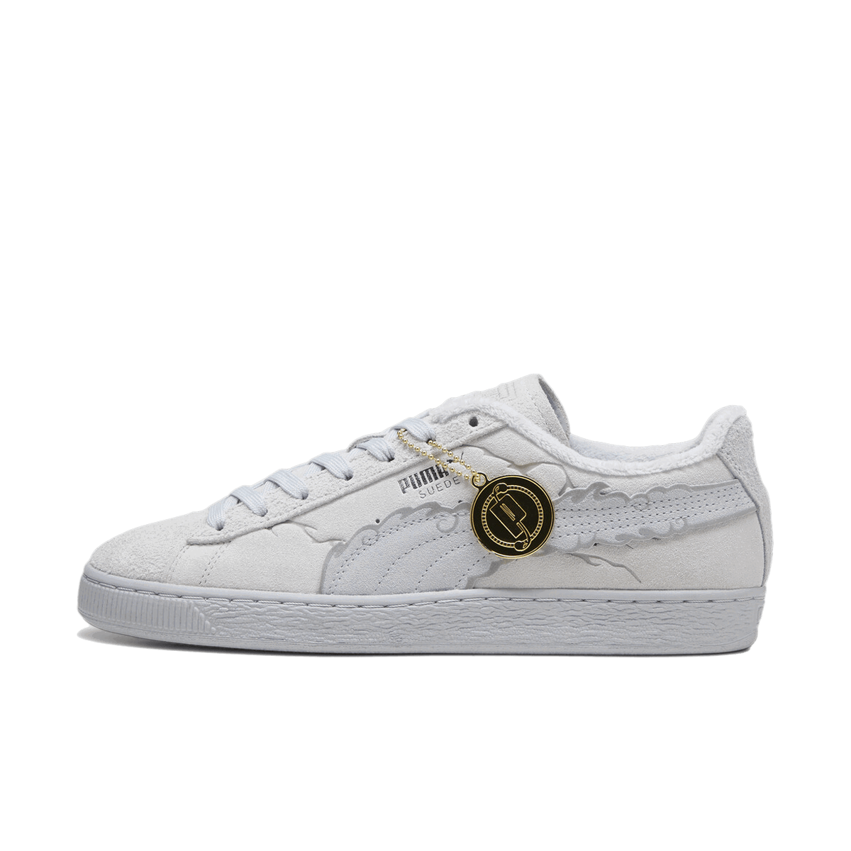 Tenisice i cipele Puma One Piece x Suede "Luffy Gear 5" Bijela | 396524-01, 0