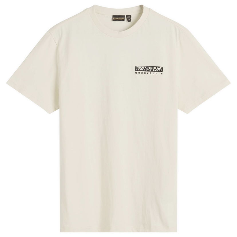 Majica kratkih rukava Napapijri Napapijri Geographic T-Shirt Bijela | NP0A4ILXN1A1