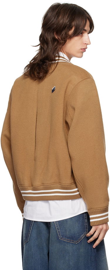 Bomber jakna ADER ERROR TRS Tag Varsity Bomber Jacket Smeđa | BM42FYJK0504CM, 2