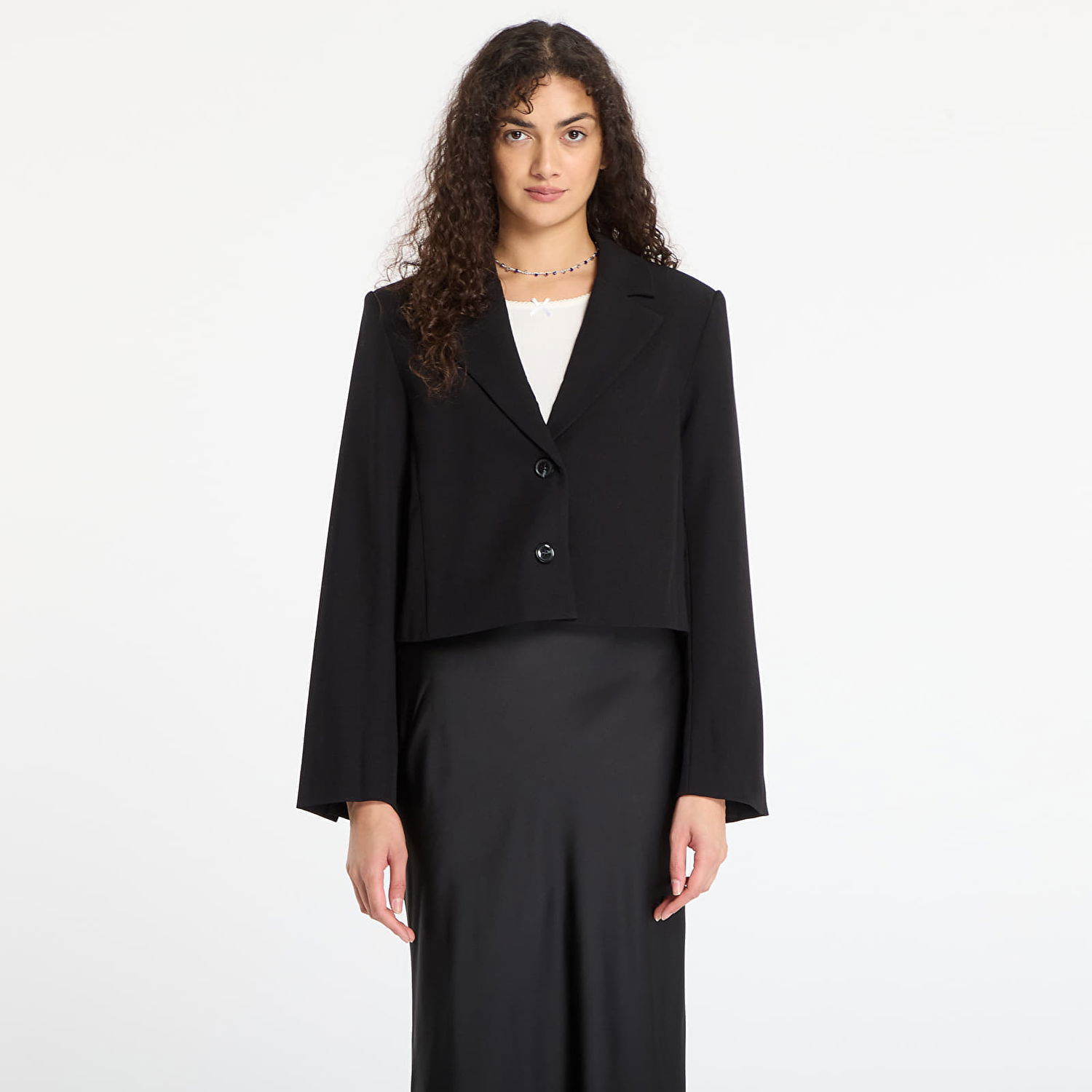 Jakna Samsoe Samsoe Cropped Salaney Blazer Crna | F25300114_CLR000021, 0