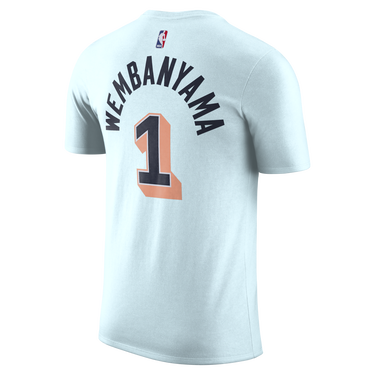 Majica kratkih rukava Nike Victor Wembanyama San Antonio Spurs Essential City Edition Short Sleeve T-Shirt Plava | HJ2789-477, 1