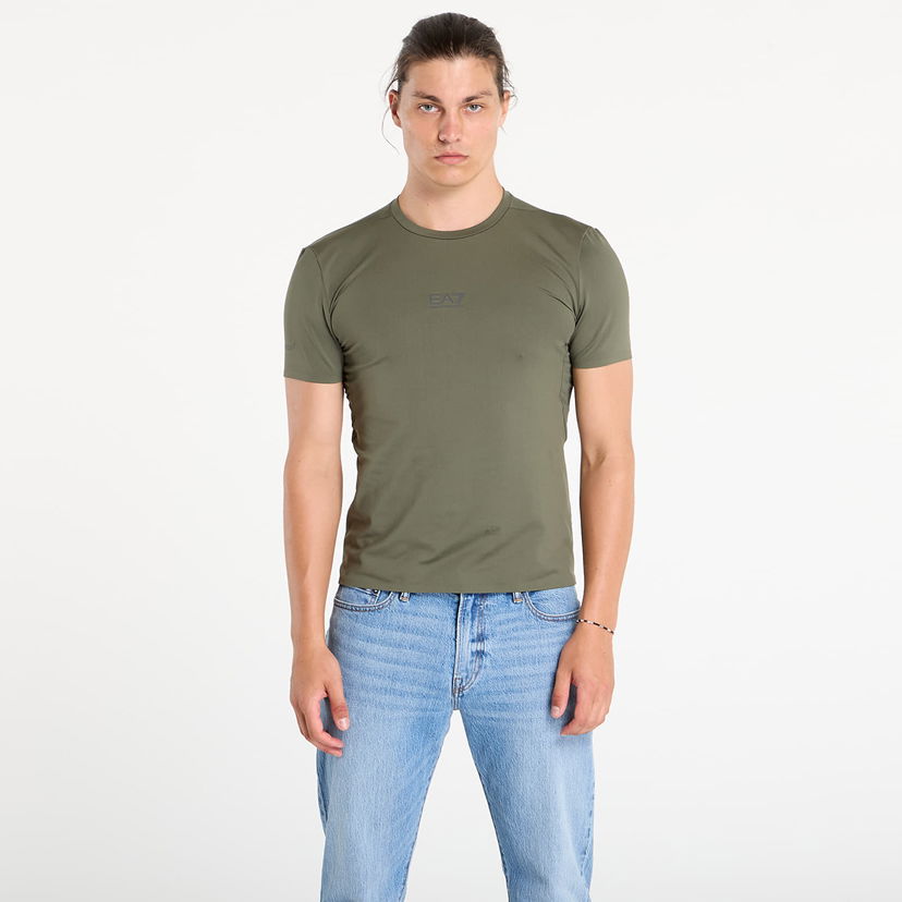 Majica kratkih rukava Emporio Armani EA7 Emporio Armani Vigor7 Short Sleeve T-Shirt Zelena | 7M000291AF17842U8100