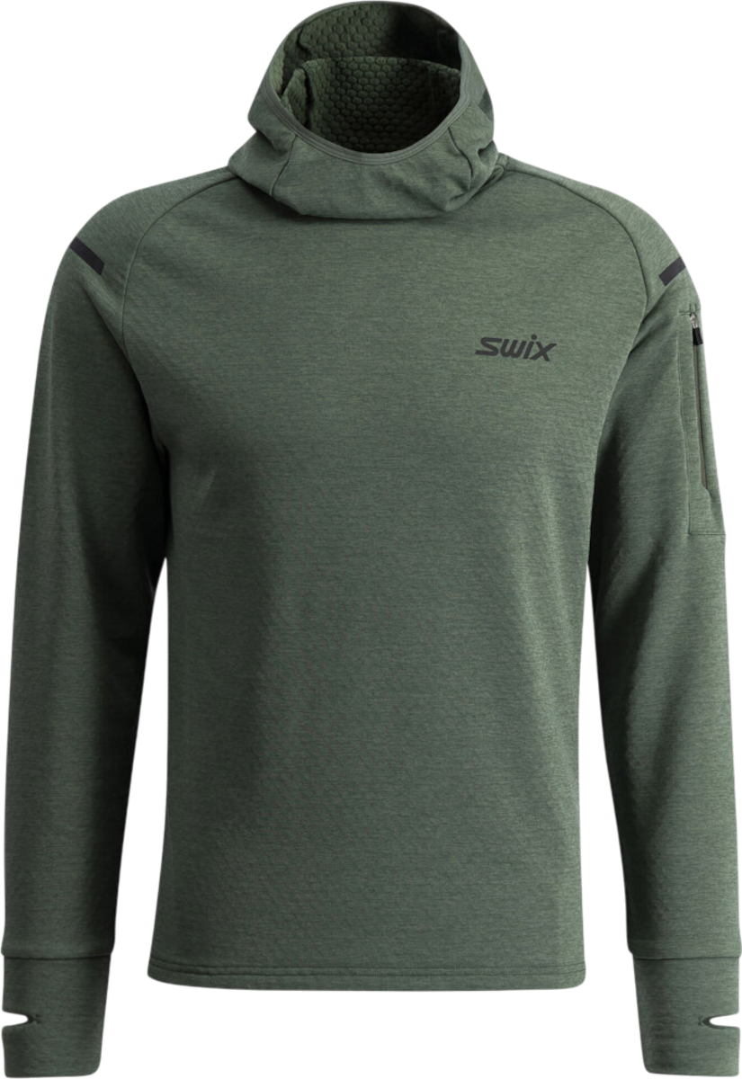 Dukserice SWIX Swix Pace Midlayer Hoodie Zelena | 10058-23-62450