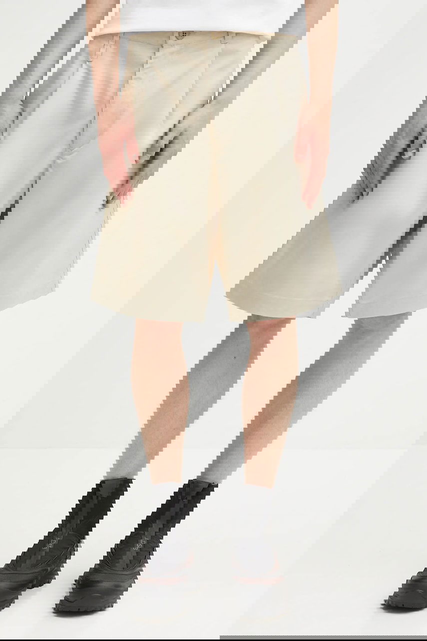 Kratke hlače Human Made Human Made Pleated Shorts Bež | HM29PT018, 0