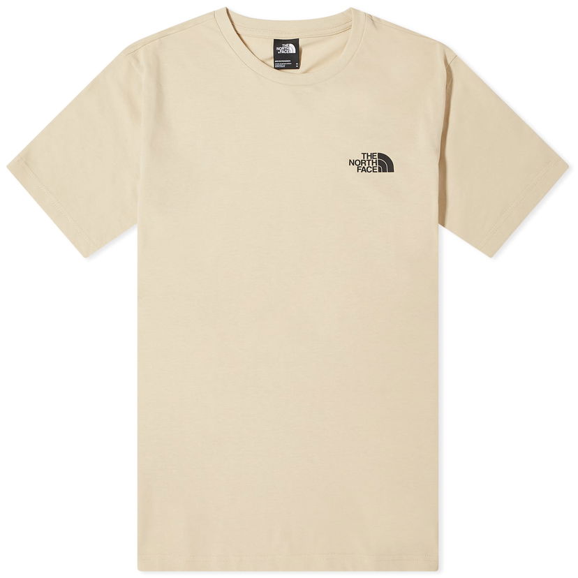 Majica kratkih rukava The North Face Simple Dome T-Shirt Bež | NF0A87NG3X41