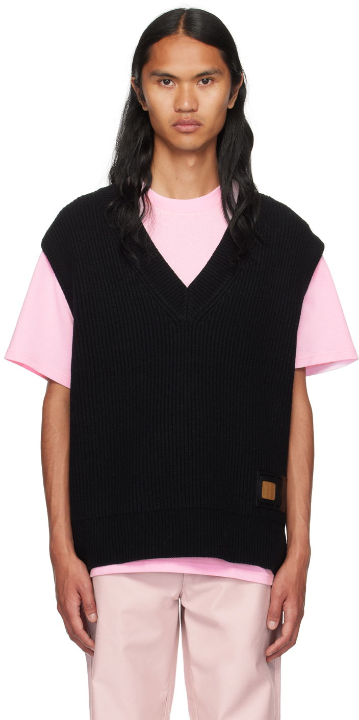 Prsluk JW Anderson Black Sim Card Vest Crna | KW0946-YN0170