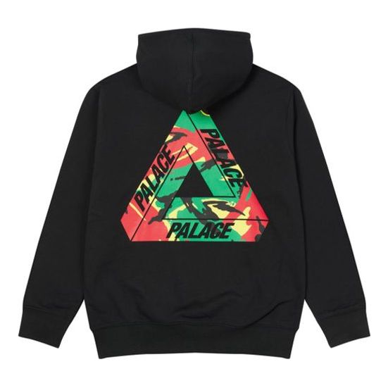 Dukserice Palace Back Logo Printed Hoodie Crna | P19HD069