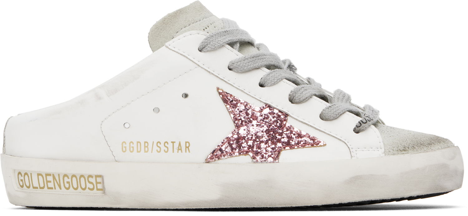Tenisice i cipele Golden Goose Golden Goose Super-Star Sabot Bijela | GWF00110.F005887.10386, 0