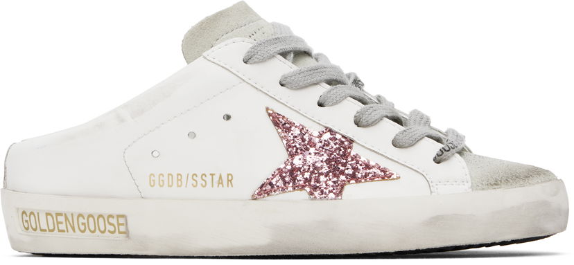 Tenisice i cipele Golden Goose Golden Goose Super-Star Sabot Bijela | GWF00110.F005887.10386