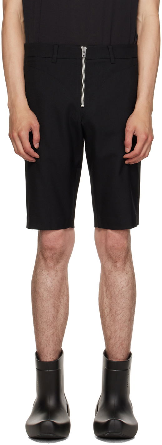 Kratke hlače We11done We11done Slim-Fit Shorts Crna | WD-PT3-23-264-M-BK