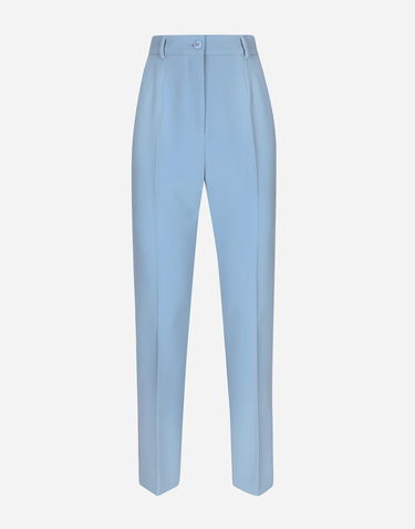 Hlače Dolce & Gabbana Tailored Wool Pants Plava | FTAM2TFU2L8F3981, 0