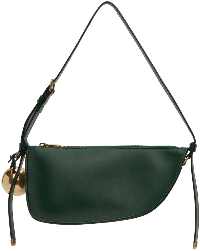 Torba za rame Burberry Mini Shield Sling Bag Zelena | 8077761