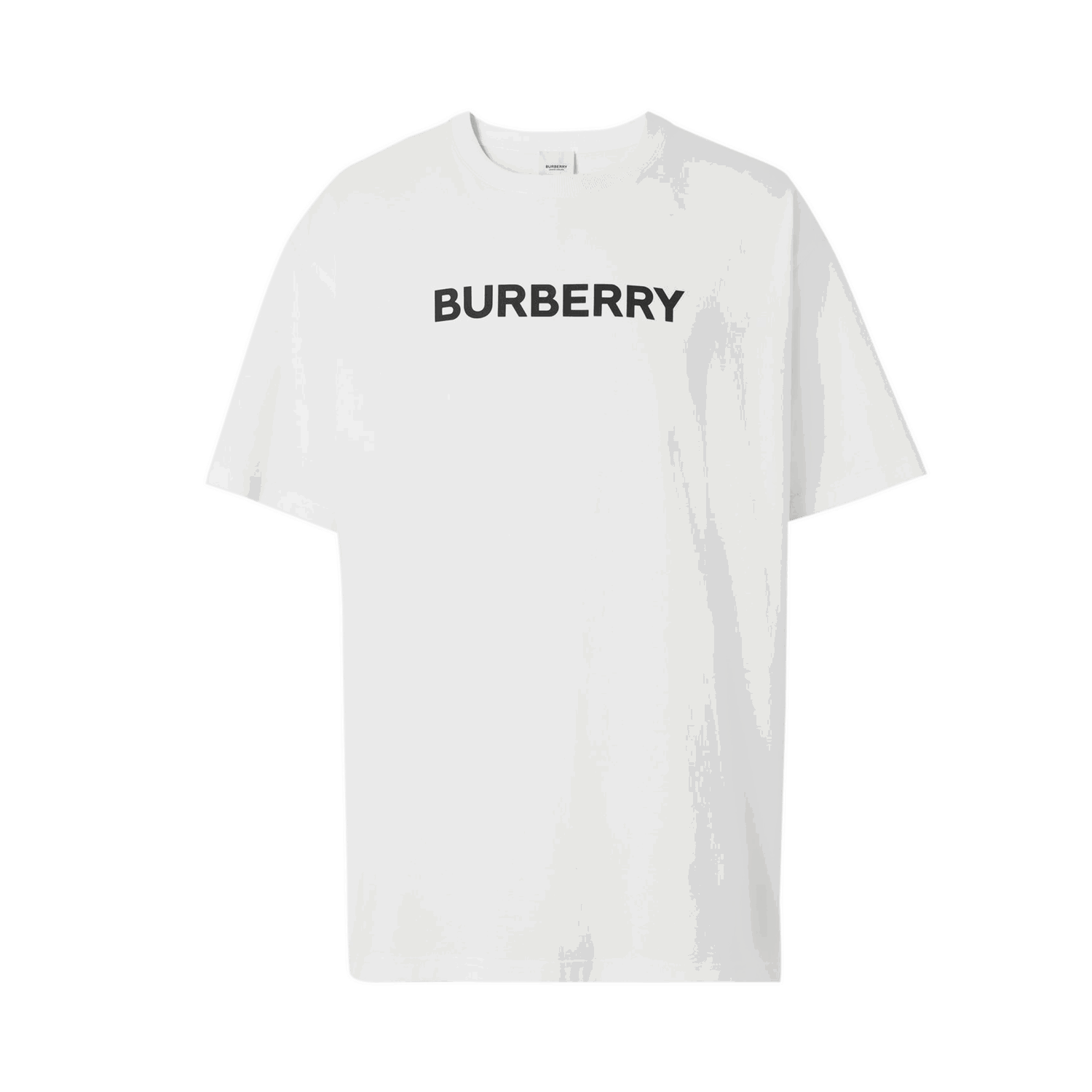 Majica kratkih rukava Burberry Logo Print Oversized T-Shirt Bijela | 8055309, 0