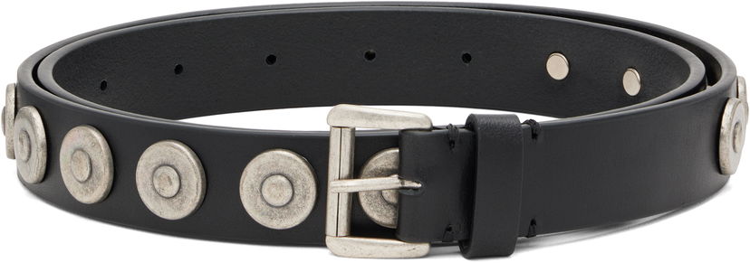 Pojasevi Ann Demeulemeester Ann Demeulemeester Karinus Studded Belt Crna | B0012941-LT128-099