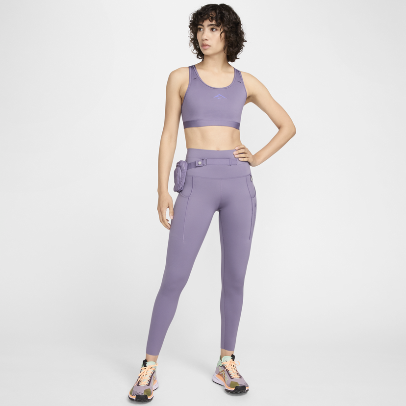 Tajice Nike 7/8 Trail Go Leggings Ljubičasta | FN2664-509