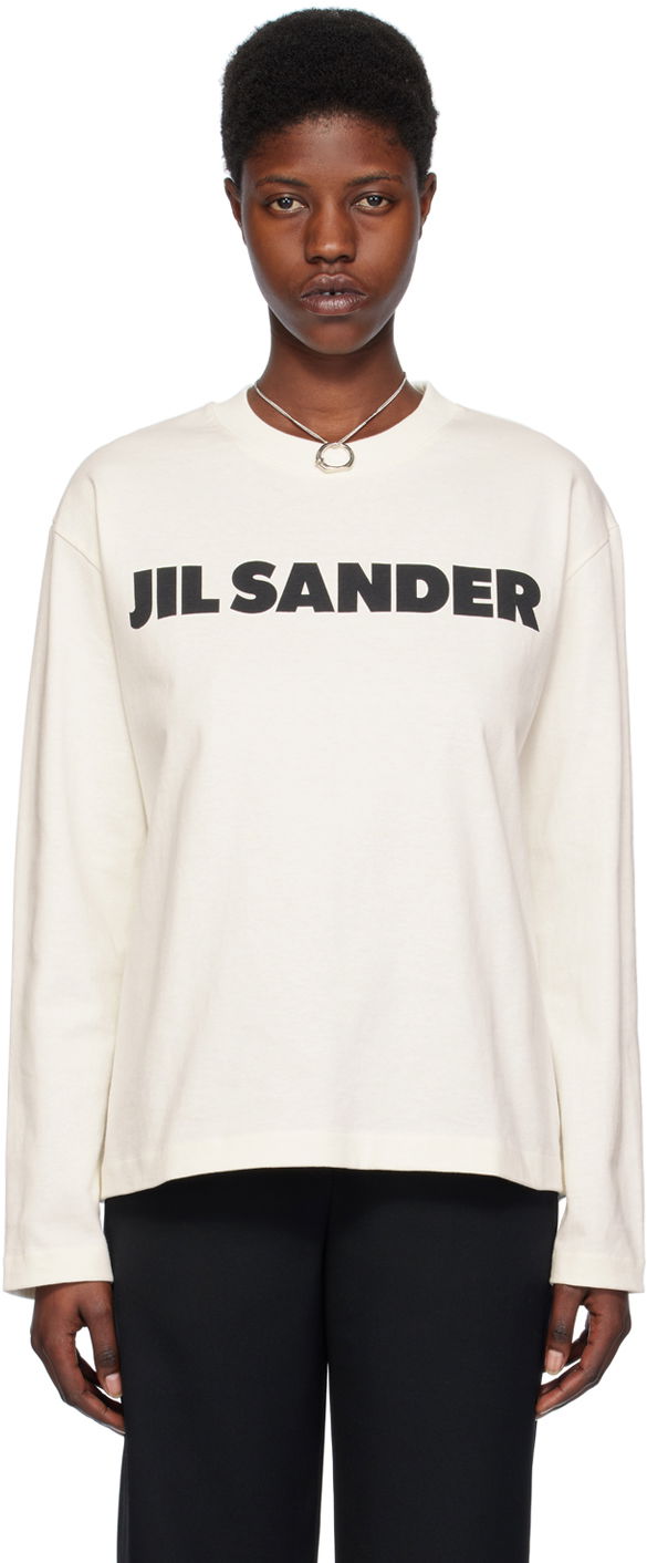 Majica kratkih rukava Jil Sander Crewneck T-Shirt Bijela | J02GC0107_J45148