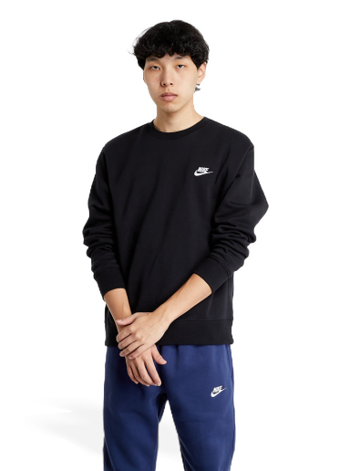 Dukserice Nike Sportswear Club Fleece Crew Crna | BV2662-010