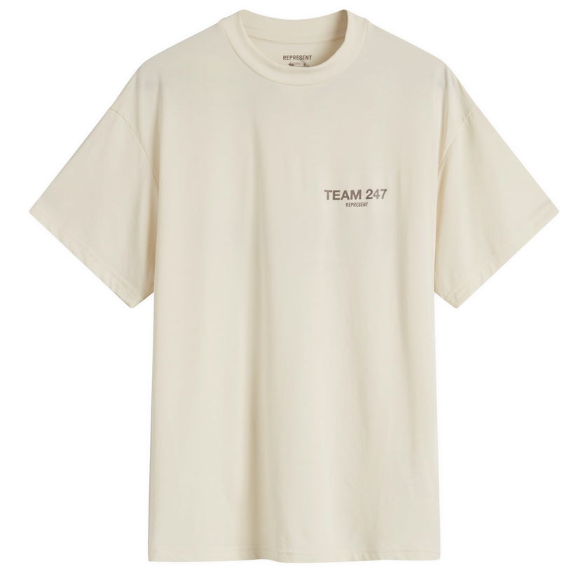 Majica kratkih rukava Represent Clo Team 247 Oversized T-Shirt Bež | 247M4135-30