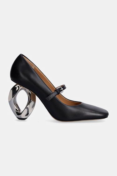 Tenisice i cipele JW Anderson Chain Heel Pumps Crna | ANW43251A.999, 1