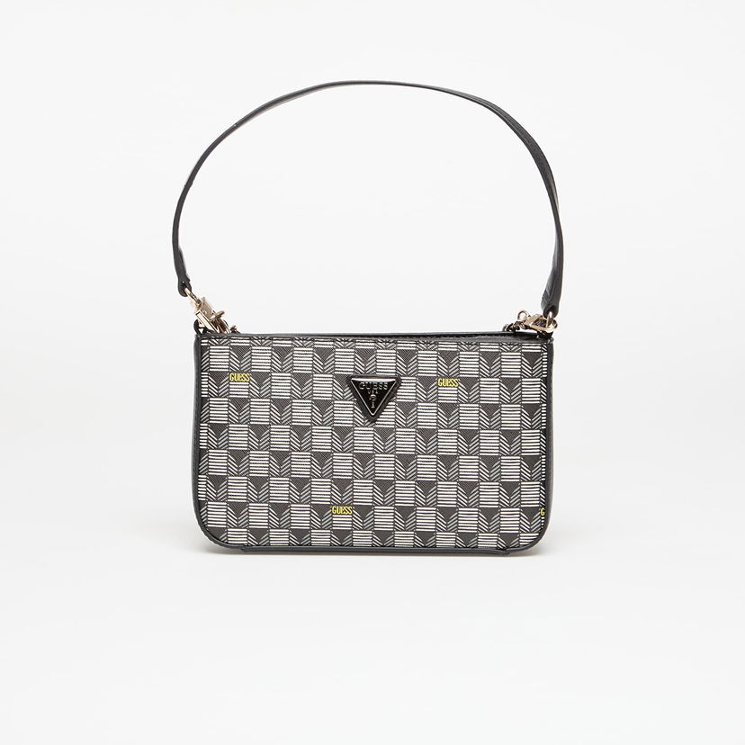 Torba za rame GUESS Guess G Wave II Mini Top Zip Shoulder Bag Crna | HWJT8681720-BLO