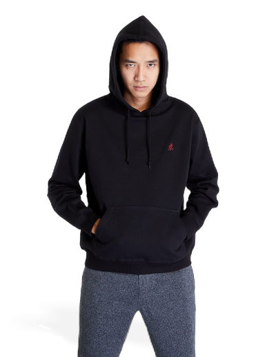 Dukserice GRAMICCI One Point Hooded Sweatshirt Crna | G303-FT Black