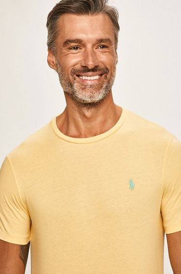 Majica kratkih rukava Polo by Ralph Lauren Custom Fit Tee Žuta | 710671438147, 0