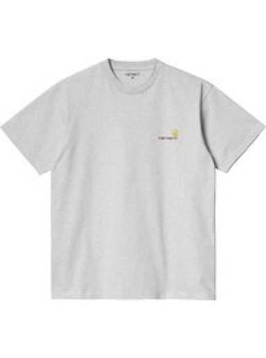 Majica kratkih rukava Carhartt WIP American Script Siva | I029956.482XX