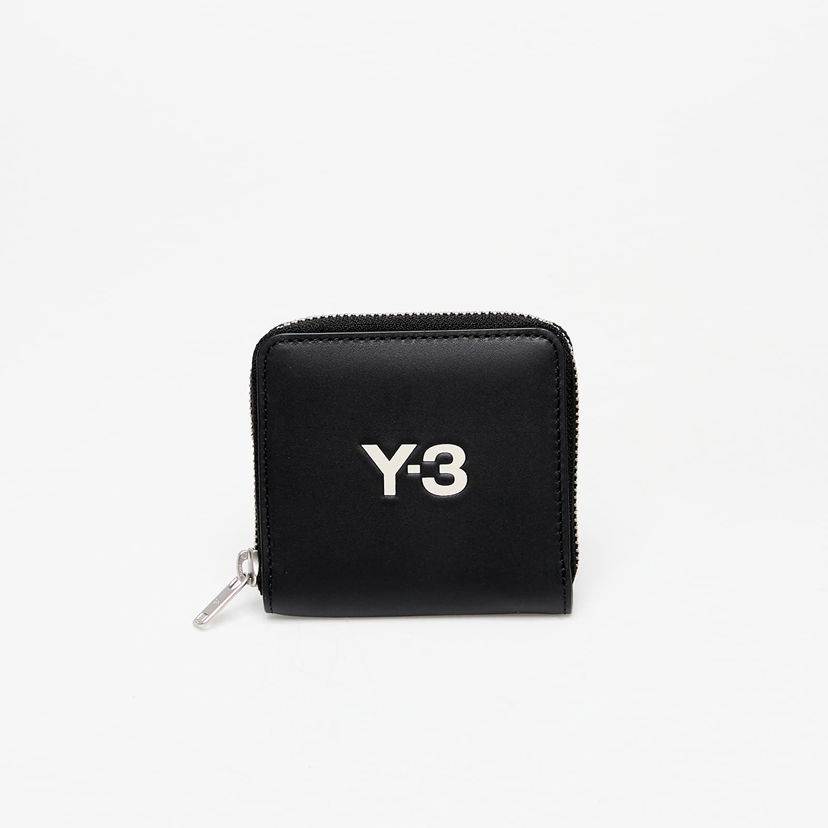 Novčanik Y-3 Black Leather Zip Wallet Crna | JN1727