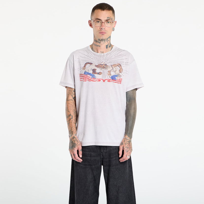 Majica kratkih rukava Diesel Diesel T-Norm-T15 Graphic T-Shirt Bijela | A19660_0PLBQ 9BZ
