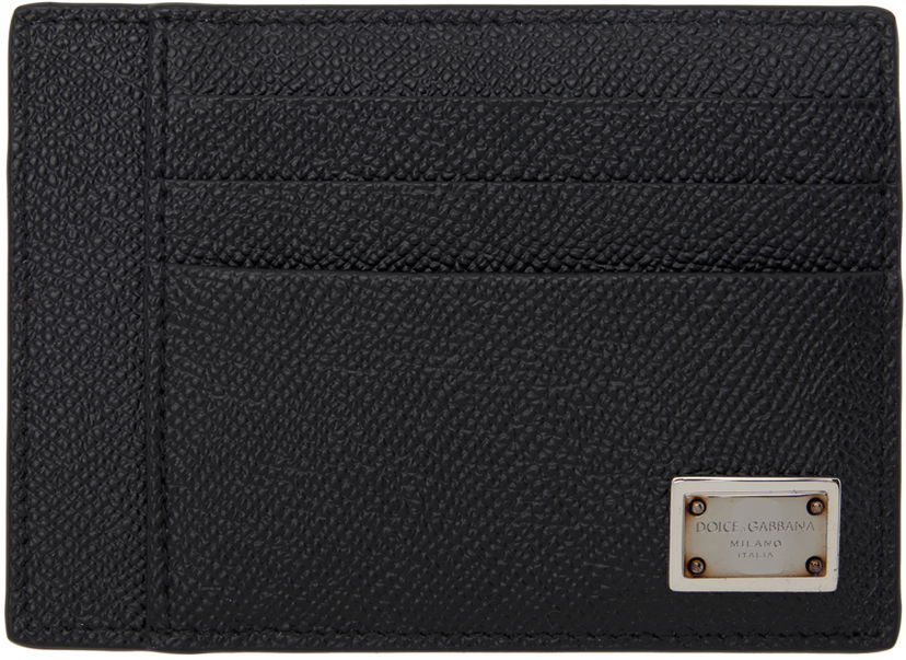 Novčanik Dolce & Gabbana Dauphine-Print Card Holder Crna | BP3325AG219