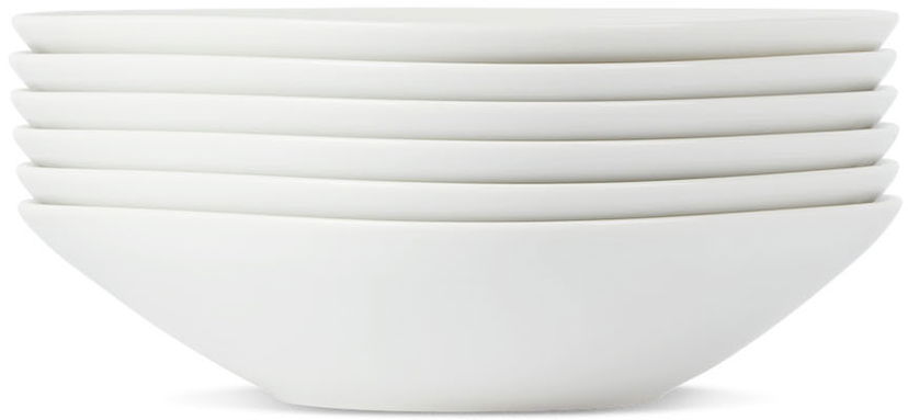 Home decor Alessi Alessi Colombina Soup Bowls (Set of 6) Bijela | FM10/2
